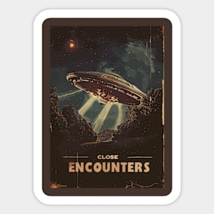 Close Encounters Sticker